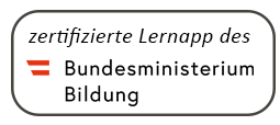 zertifizierte Lernapp des österreichischen Bundesministerium für Bildung