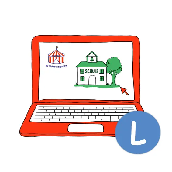 10 kleine Fingerlein – DIGI – Lern Selbst Version ONLINE Klassenlizenz S50 Schüler 