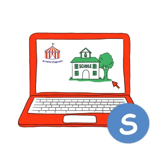 10 kleine Fingerlein – DIGI – Lern Selbst Version ONLINE Klassenlizenz S25 Schüler