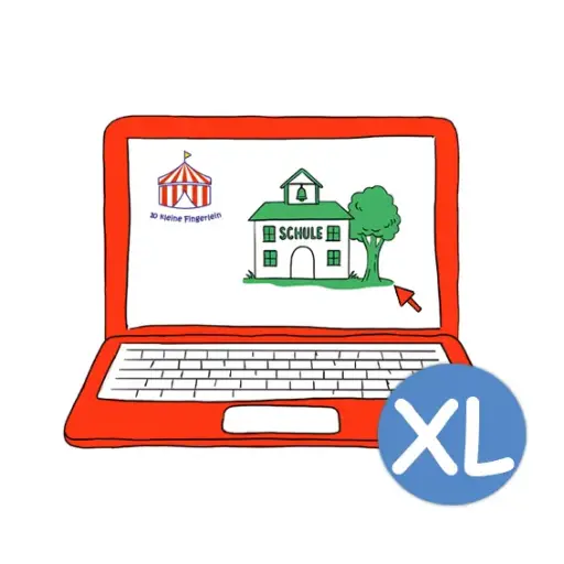 10 kleine Fingerlein – DIGI – Lern Selbst Version ONLINE Klassenlizenz S100 Schüler 